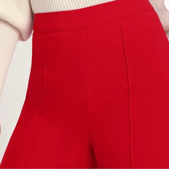 Never worn: Opportune Moment Red Wide Leg Trouser Pants - Picture 5 of 6